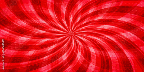 Abstract a vivid display of swirling red hues emanates from a central point, evoking a sense of dynamic energy and captivating visual movement.