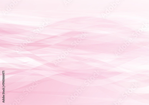 やわらかなペールイエローの抽象的な波グラデーション背景