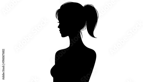 silhouette of pregnant woman