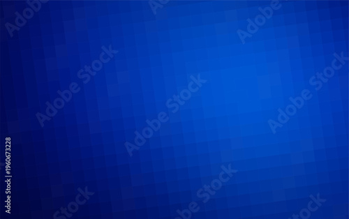 Dark Blue Mosaic Tile Background, Abstract Geometric Square Pixel Pattern, Deep Navy Gradient Texture, Sleek Modern Wallpaper for Design, Banner, Presentation and Creative Digital Art Projects