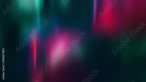 Aurora borealis abstract digital flow light rays video loop 4k
