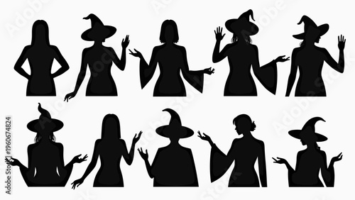 Black silhouette illustration showing the human evolution from ape to modern man for educational science concepts biology graphics and history projects.