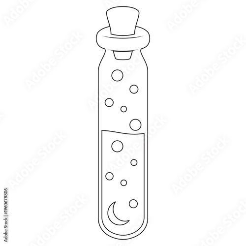 Magic Potion Outline Icon