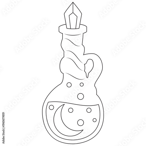 Mystical Potion Outline Icon