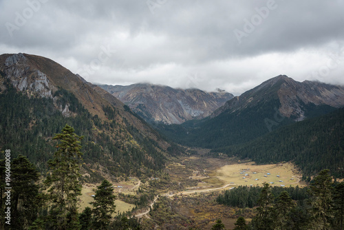 Scenery of Shangri-La, a county-level city in northwestern Yunnan province, China ,tourist attraction