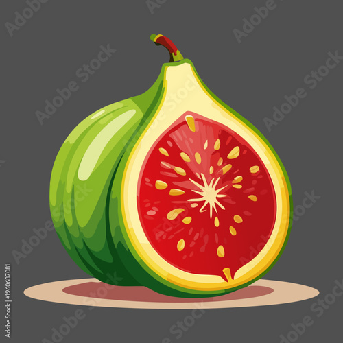 Fresh red raspberry cluster for summer berry picking and healthy garden fruit jam label illustrations - Vector Illustration