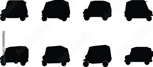 bundle silhouette icon on white background 