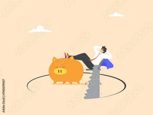 Investment risks or financial mistakes, or losing money during an economic crisis