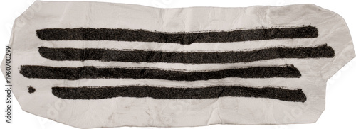 Wallpaper Mural Black And White Vintage Crumpled Paper Hand Drawn Scribble Doodle Shape Torontodigital.ca