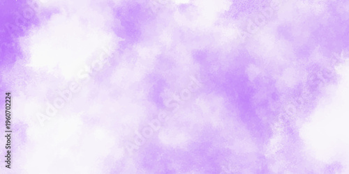 Purple Watercolor Abstract Background Texture With Soft Cloudy Pastel Wash And Ethereal Tone.