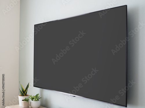 壁掛けテレビ