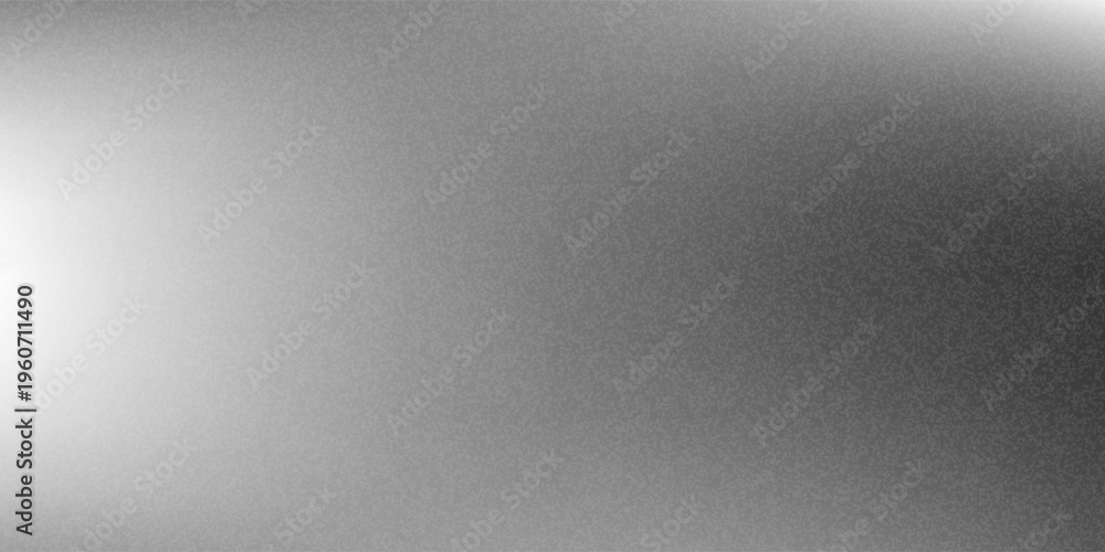 Obraz premium Silver background with metal mirror texture. Chrome gradient surface with simple abstract light ball.