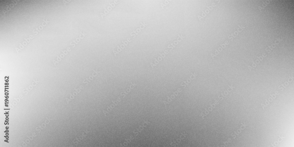 Obraz premium Silver background with metal mirror texture. Chrome gradient surface with simple abstract light ball.