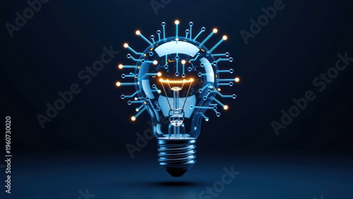 Visionary leader looking at the future business trends.