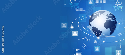 Global Samrt Technology Connections Blue Banner