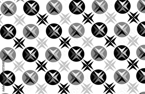 black and white tone pattern background