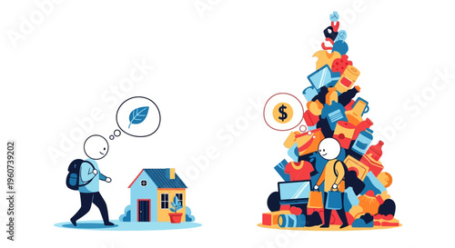 Sustainable Living vs Consumerism Choosing a Simple Life Over Material Possessions