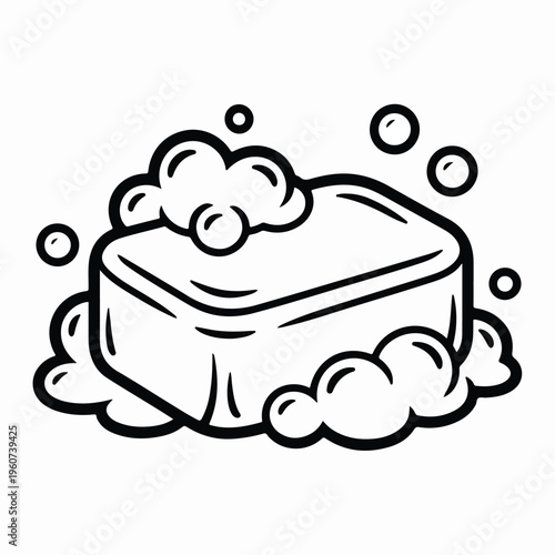 Delicious chocolate birthday cake with sweet cream and cherries, a tasty vector illustration design for a bakery celebration icon or holiday party dessert