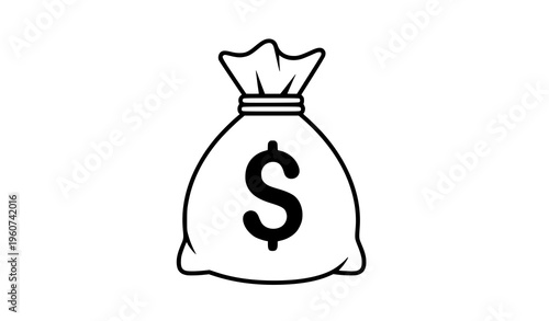 Money Bag SVG Icon