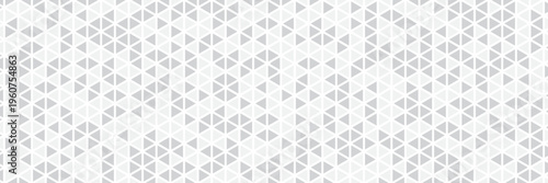 White and gray background. Geometric style. Mesh of triangles. Mosaic template for your design.
