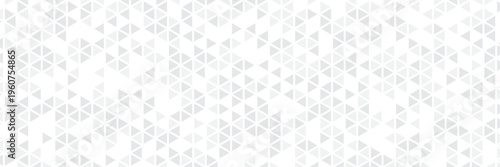 White and gray background. Geometric style. Mesh of triangles. Mosaic template for your design.