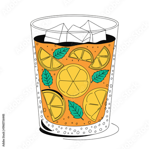 Refreshing Lemonade Summer Icon