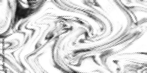 Wavy halftone dots texture, abstract halftone background