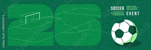 Modern energetic sports background suitable for football designs, posters, and digital media.