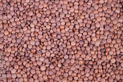 Fotografie Closeup of hearty lentil