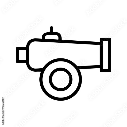 Vintage Cannon Symbol