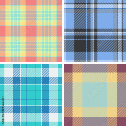 Traditional plaid artwork inspired by heritage styles. Authentic tartan feel supports cultural projects, storytelling visuals. Accurate vector layout respects classic geometry.