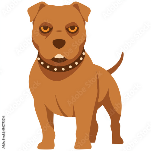 Cartoon Character Of A Sly Fox Or Dog Isolated On White Background Vector