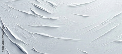 Elegant White Textured Strokes with Artistic Brush Effects Creating a Beautiful Abstract Background