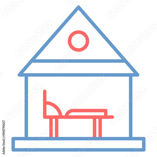 Accommodation Vector Icon