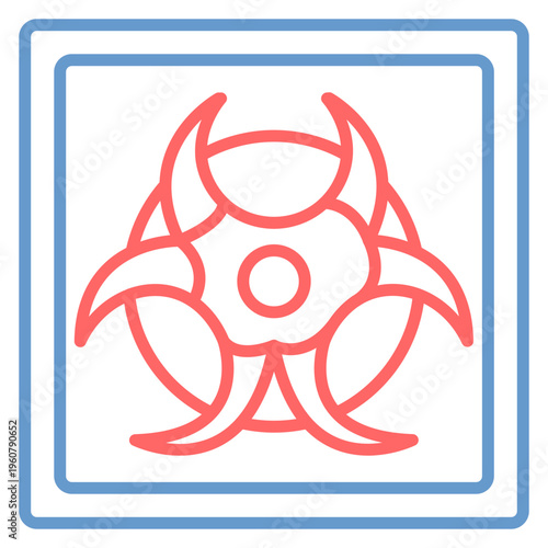 Biohazard Vector Icon