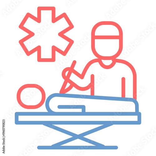 Emergency Surgery Vector Icon