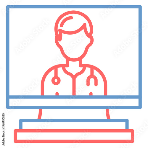 Telemedicine Vector Icon
