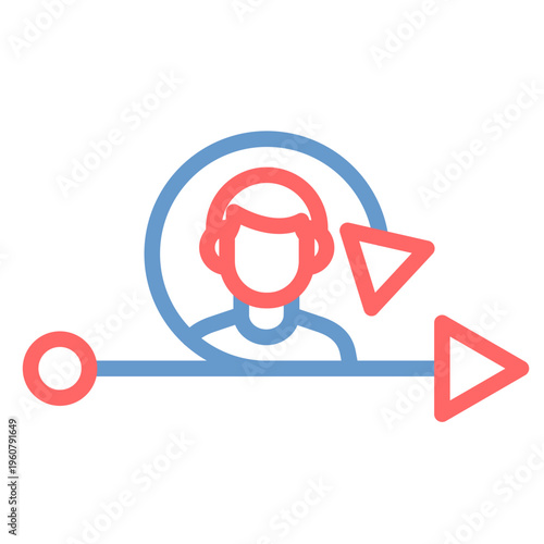 Scrum Master Vector Icon