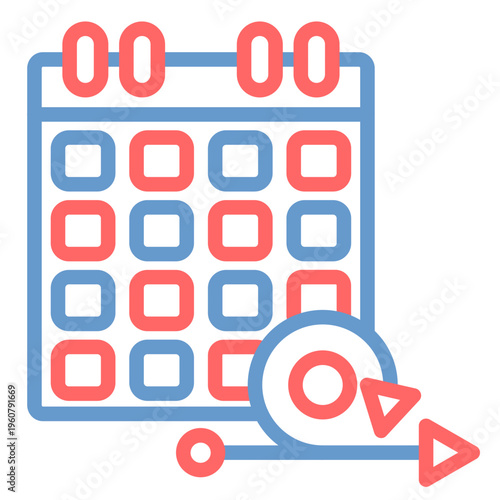 Sprint Planning Vector Icon