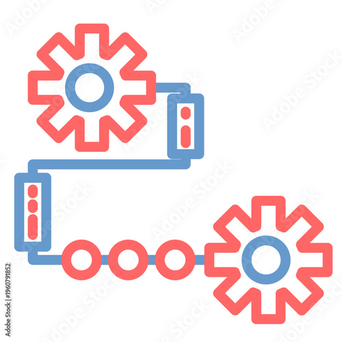 Workflow Vector Icon