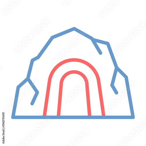 Cave Vector Icon
