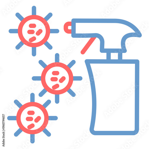Disinfectant Spray Vector Icon