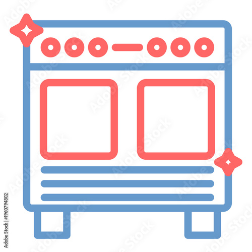 Stove Cleaner Vector Icon