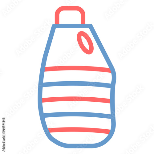 Bleach Bottle Vector Icon