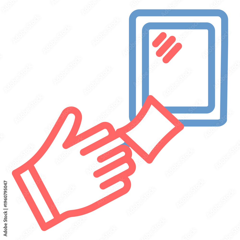Obraz premium Surface Wipes Vector Icon