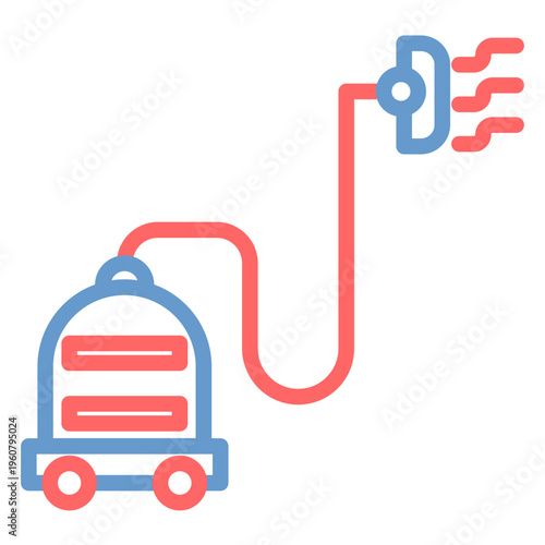 Clothes Steamer Vector Icon