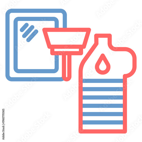 Tile Cleaner Vector Icon