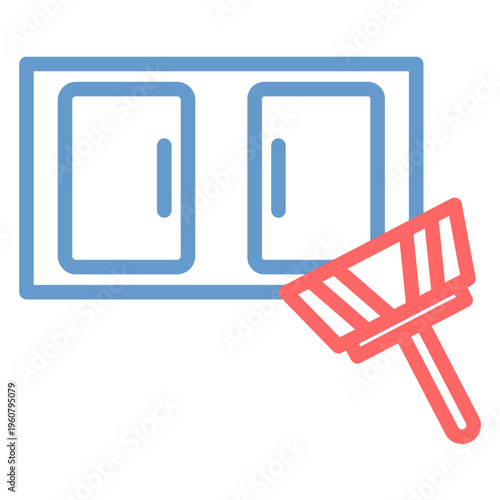 Window Cleaner Vector Icon