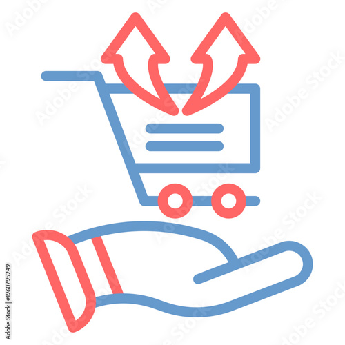 Cross Selling Vector Icon