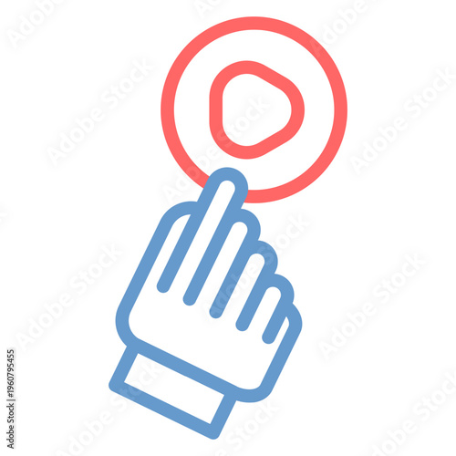 Push Campaign Vector Icon